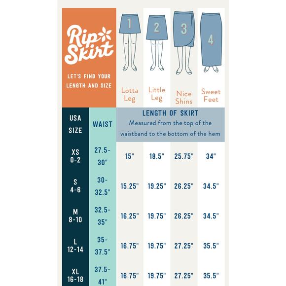 Ripskirt Hawaii Boho Denim Lightweight Adjustable Wrap Skirt Length 2 womens XL - Picture 16 of 17